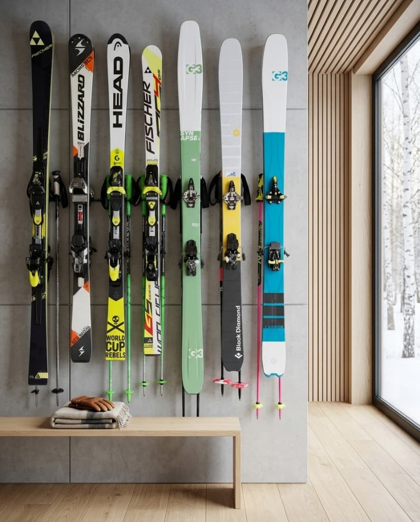 HOLTA Ski-Wandhalterung – Premium B2B-Lösung